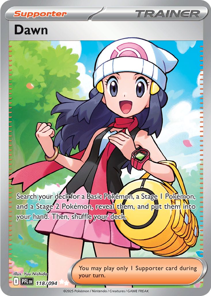 Dawn #118 Pokemon Phantasmal Flames