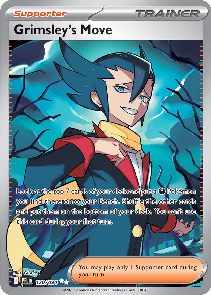 Grimsley's Move #120 Pokemon Phantasmal Flames