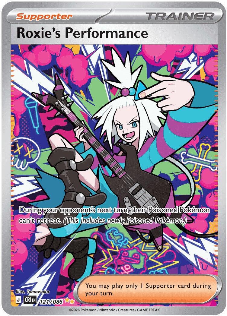 Roxie's Performance #121 Pokemon Chaos Rising