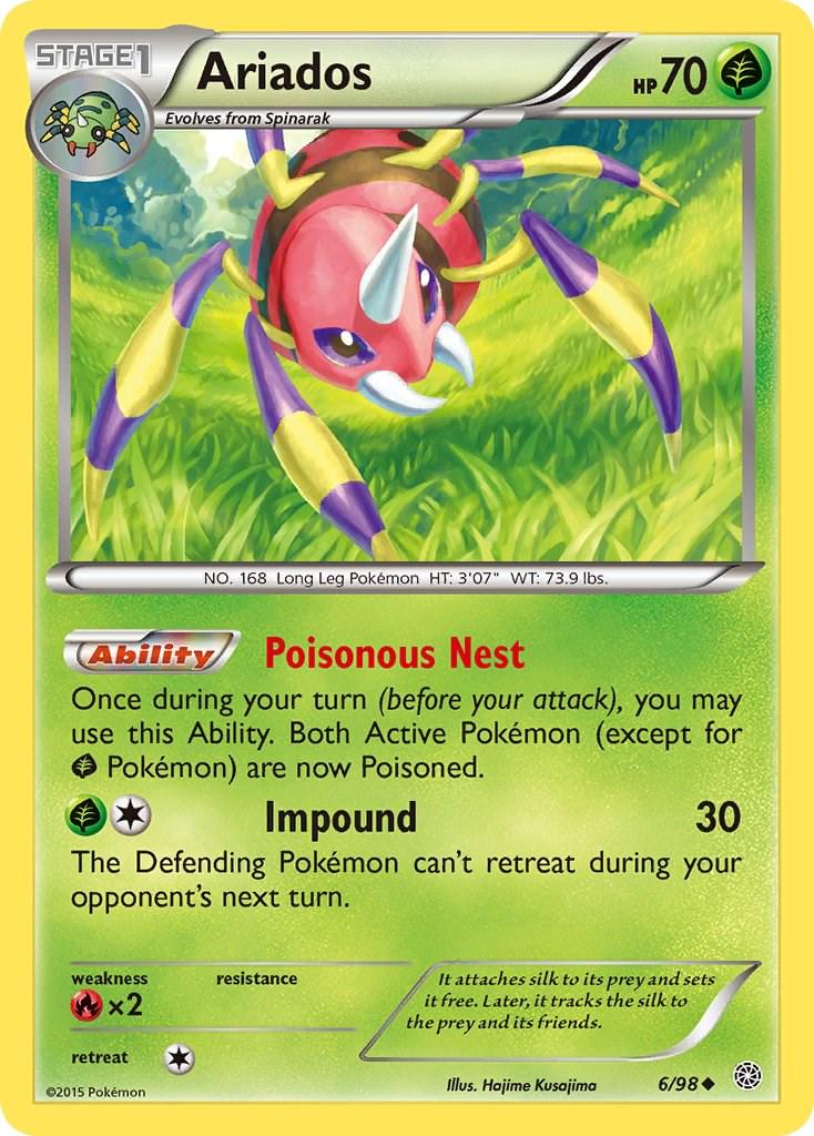 Ariados #6 Pokemon Ancient Origins