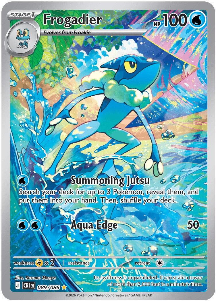 Frogadier #89 Pokemon Chaos Rising