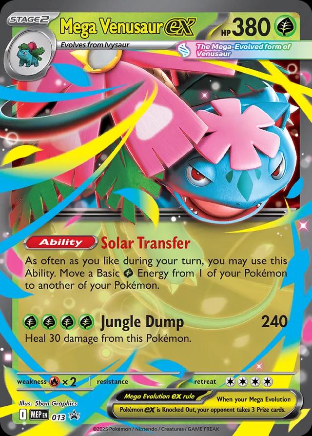 Mega Venusaur EX #13 Pokemon Promo