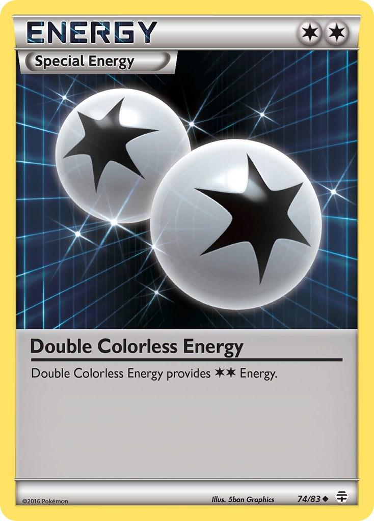 Double Colorless Energy #74 Pokemon Generations