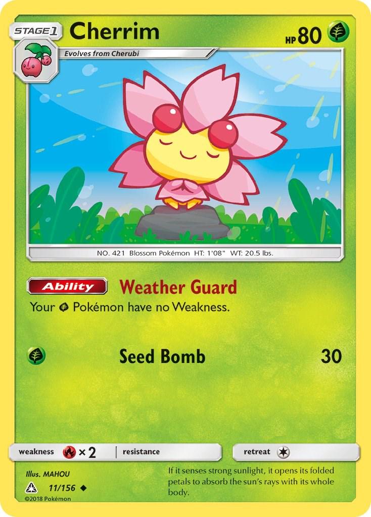 Cherrim #11 Pokemon Ultra Prism (Lightly Played)