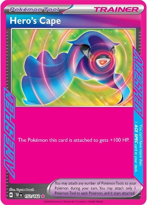 Hero's Cape #152 Pokemon Temporal Forces