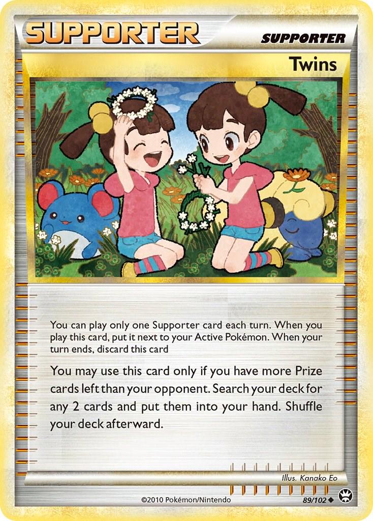 Twins #89 Pokemon Triumphant LIGHTLY PLAYED