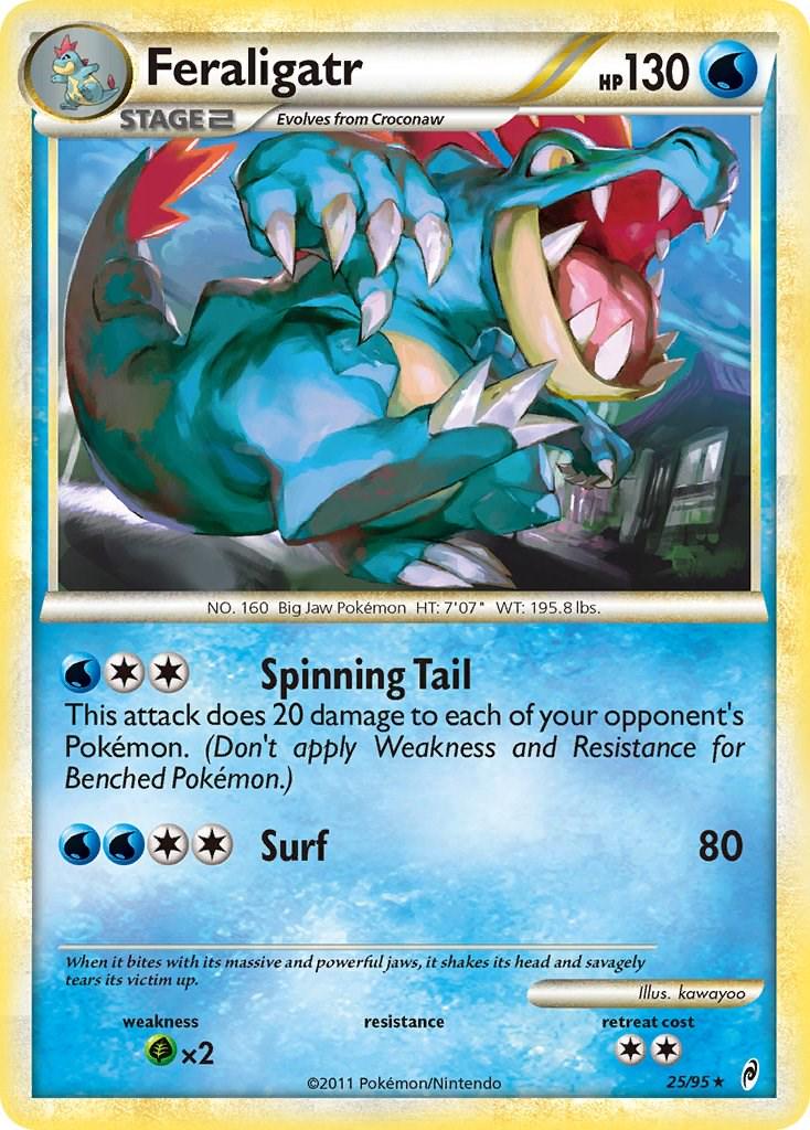 Feraligatr #25 Pokemon Call of Legends LIGHTLY PLAYED