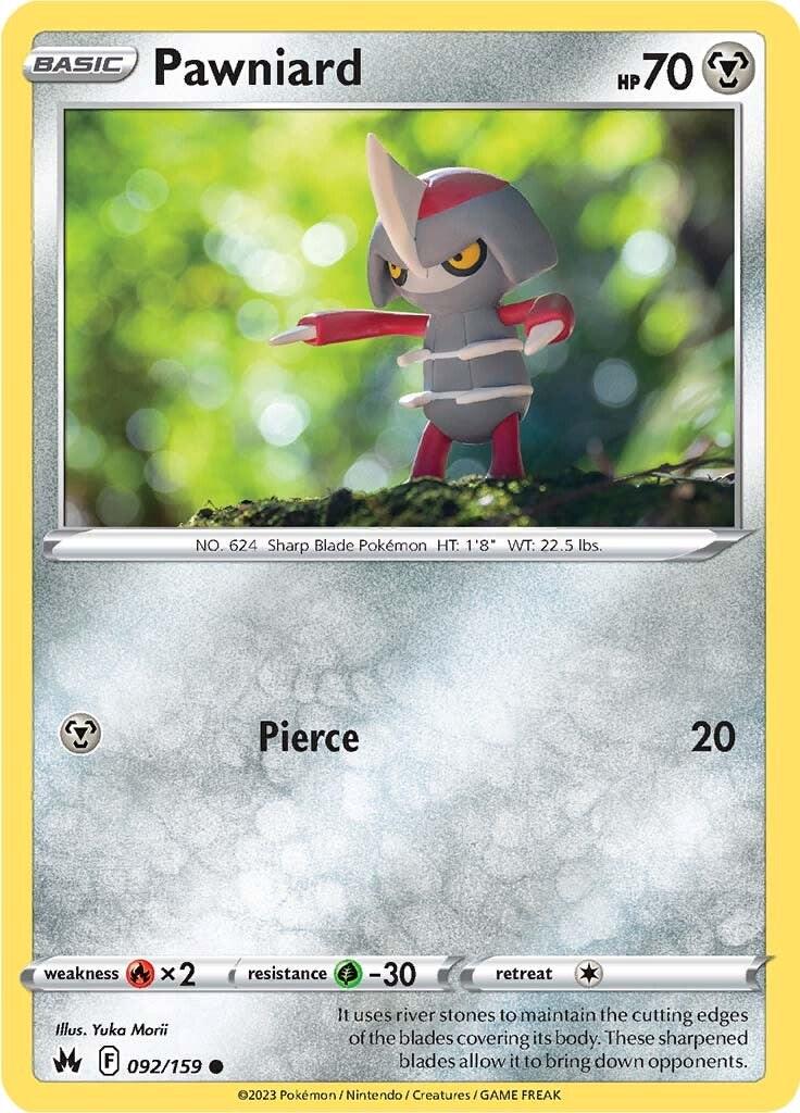 Pawniard #92 Pokemon Crown Zenith Yuka Morii