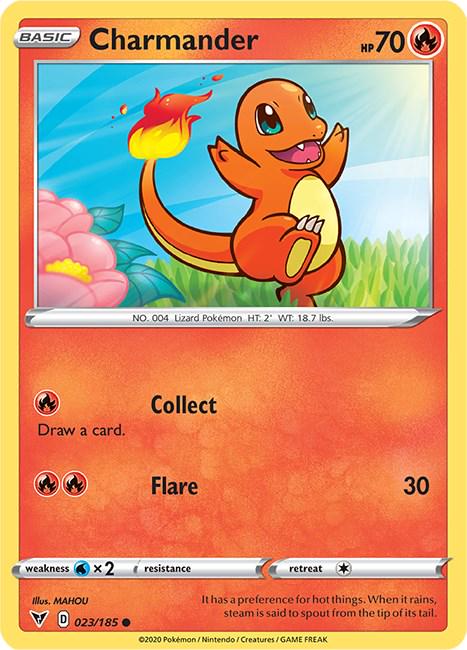 Charmander #23 Pokemon Vivid Voltage