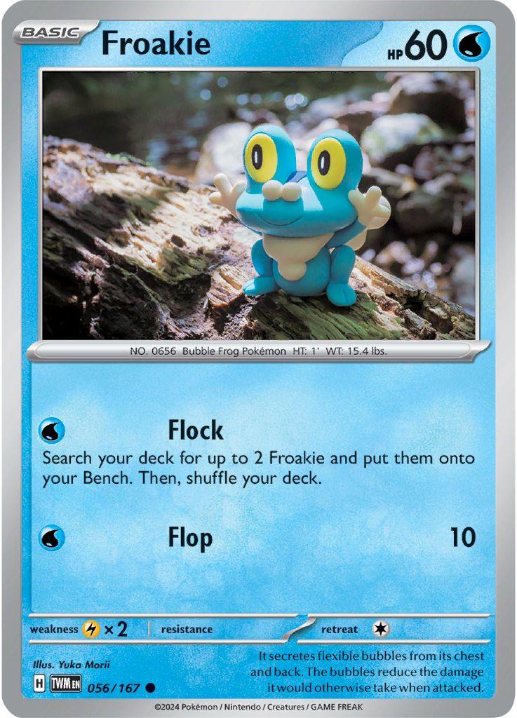 Froakie #56 Pokemon Twilight Masquerade Yuka Morii