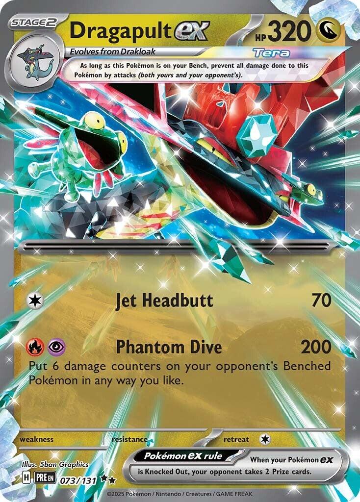 Dragapult ex #73 Pokemon Prismatic Evolutions
