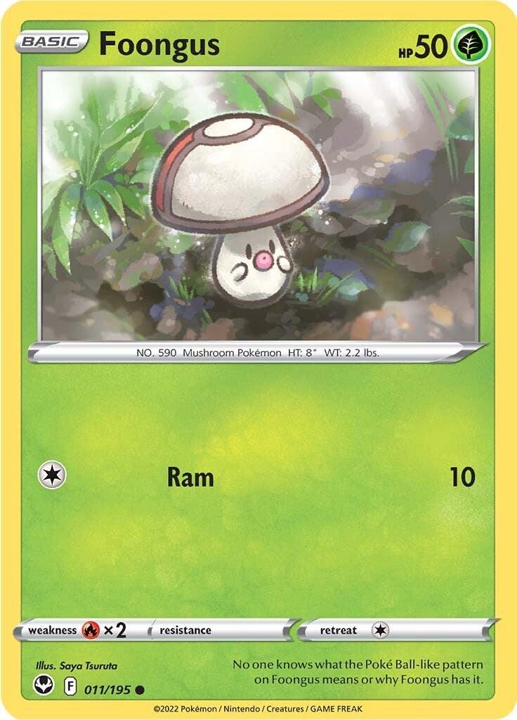 Foongus #11 Pokemon Silver Tempest