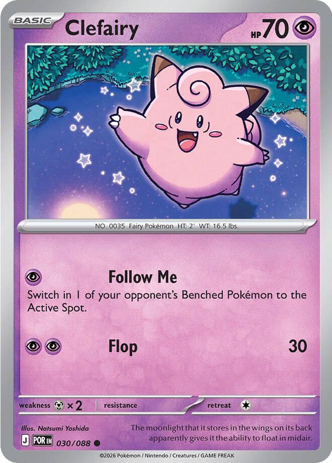 Clefairy #30 Pokemon Perfect Order