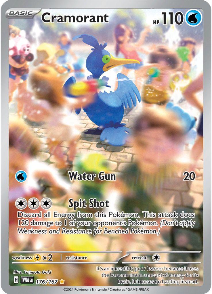 Cramorant #176 Pokemon Twilight Masquerade