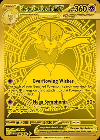 Mega Gardevoir Ex #187 Pokemon Mega Evolution