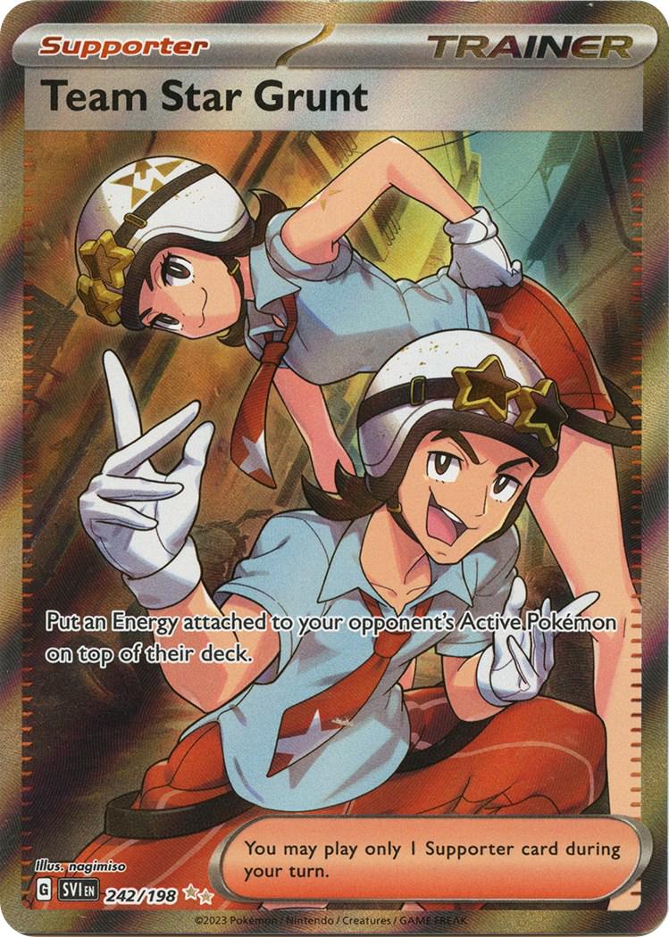 Team Star Grunt #242 Pokemon Scarlet & Violet