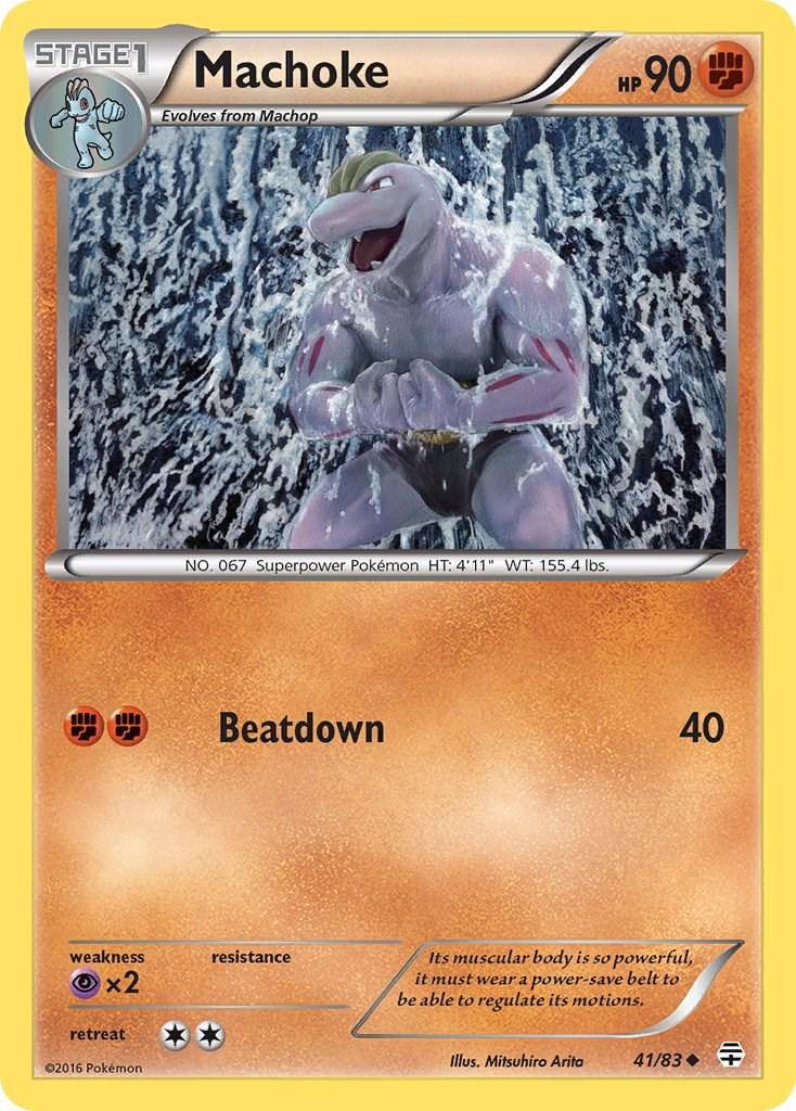 Machoke #41 Pokemon Generations LIGHTLY PLAYED