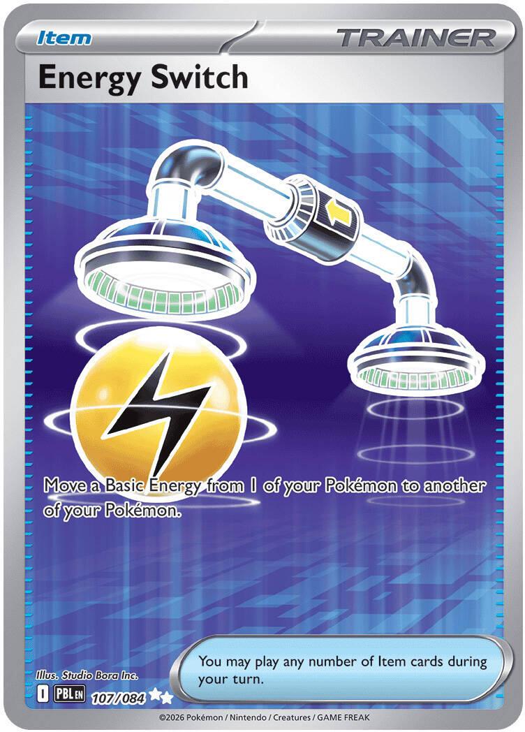 Energy Switch #107 Pokemon Pitch Black