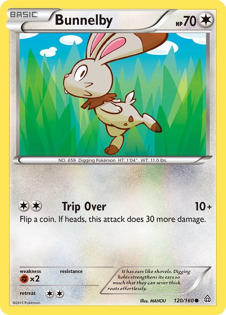 Bunnelby #120 Pokemon Primal Clash