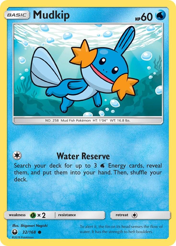 Mudkip #32 Pokemon Celestial Storm (Moderately Played)