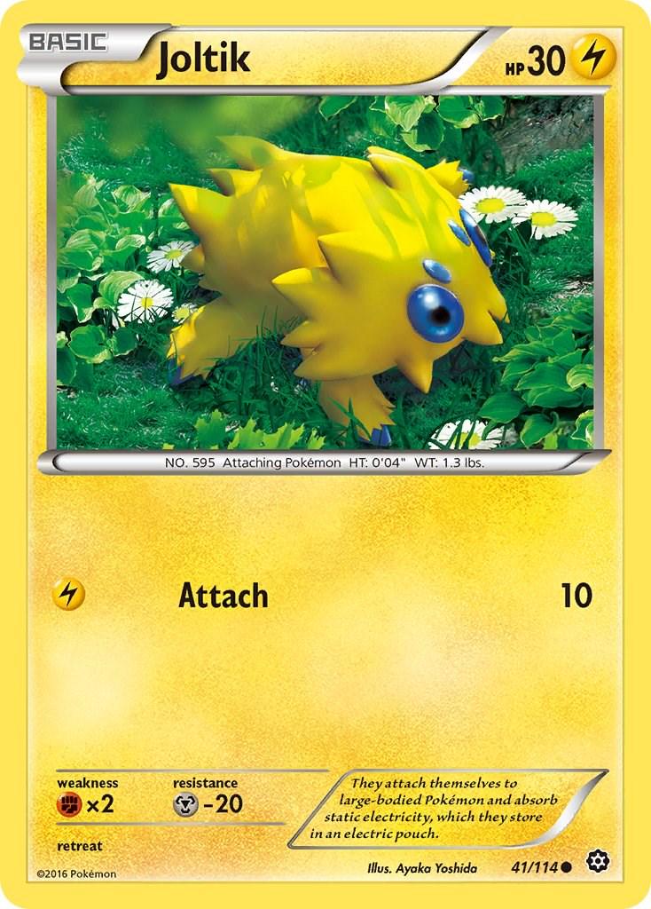 Joltik #41 Pokemon Steam Siege