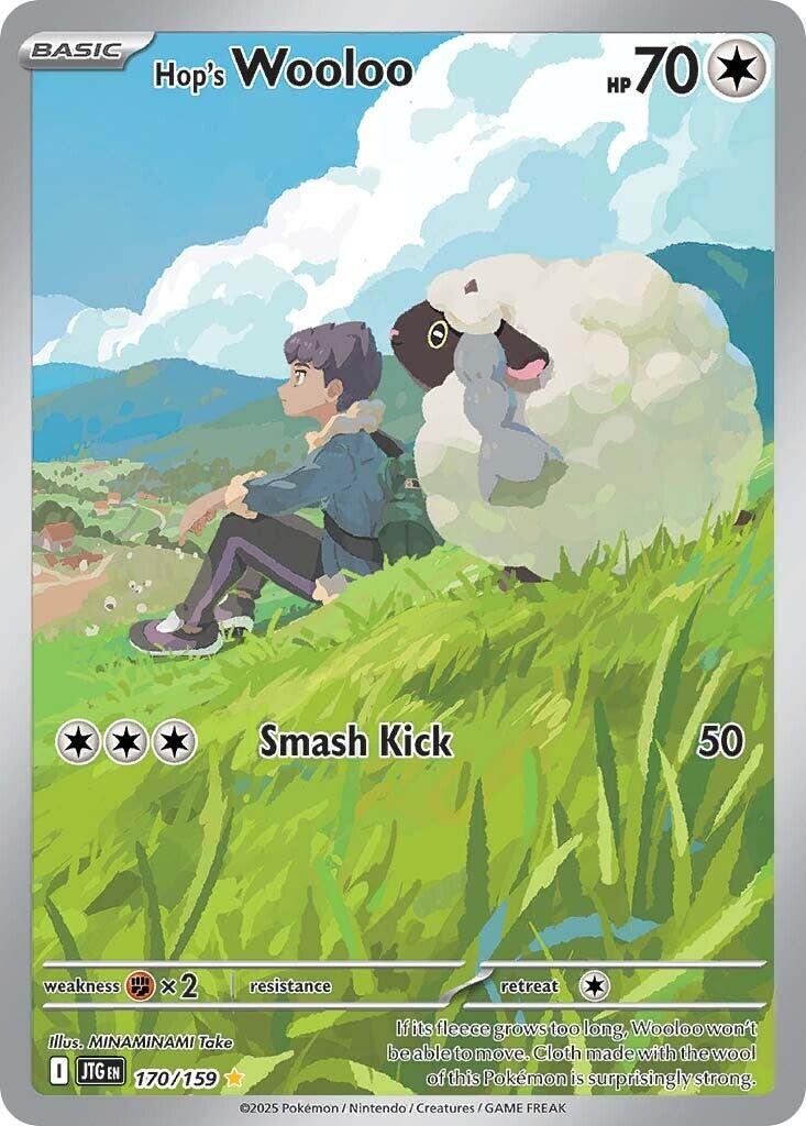 Hop's Wooloo #170 Pokemon Journey Together