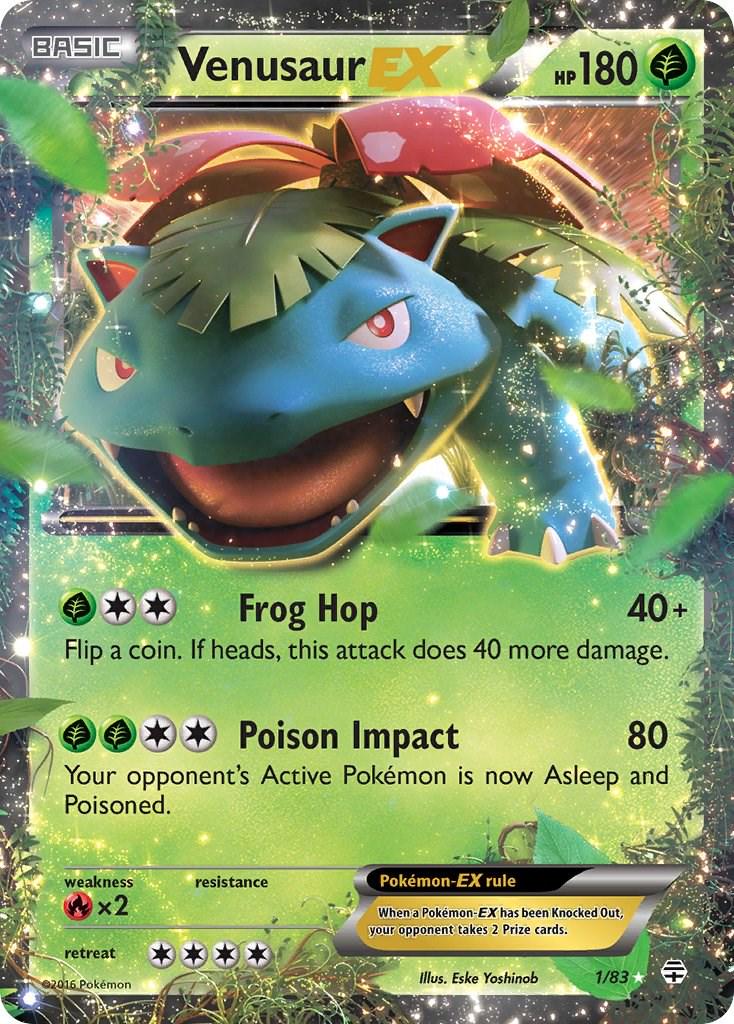 Venusaur EX #1 Pokemon Generations (LIGHTLY PLAYED)