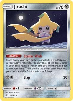 Jirachi #99 Pokemon Team Up