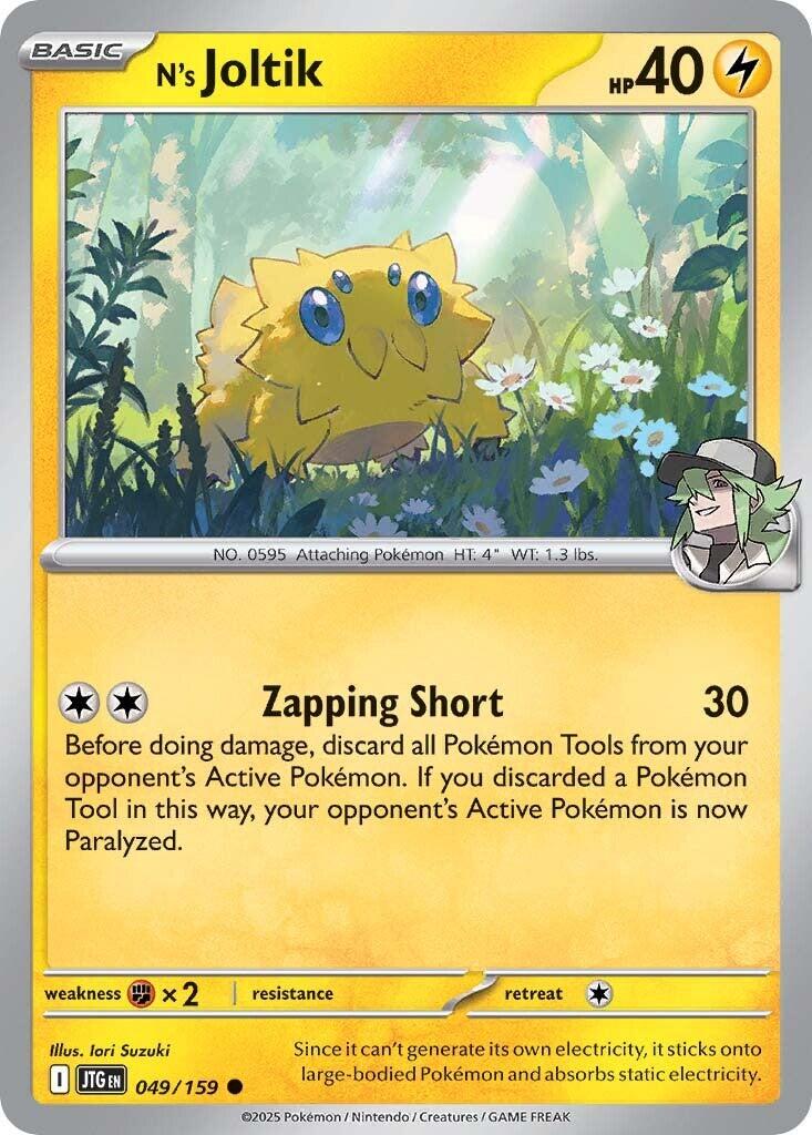 N's Joltik #49 Pokemon Journey Together