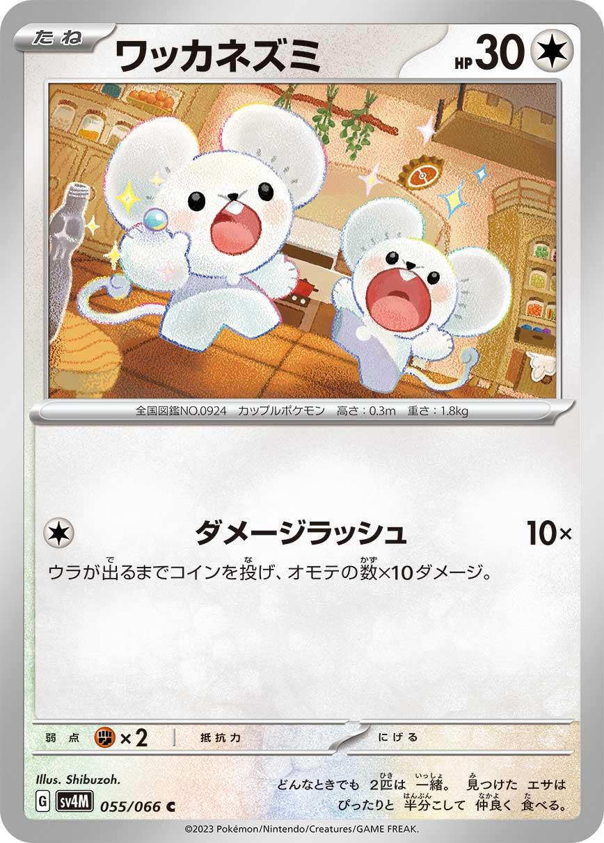 Tandemaus #55 Pokemon Japanese Future Flash