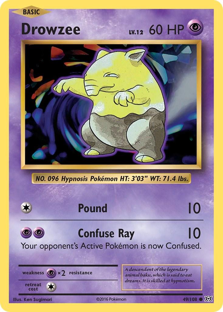Drowzee #49 Pokemon Evolutions