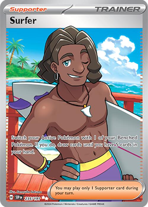 Surfer #235 Pokemon Surging Sparks