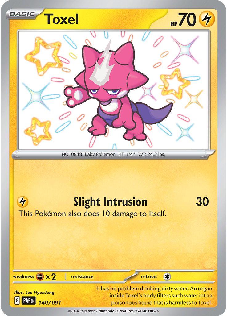 Toxel #140 Pokemon Paldean Fates
