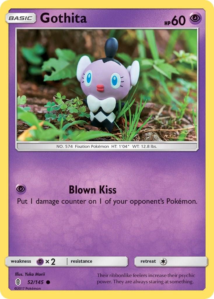 Gothita #52 Pokemon Guardians Rising Yuka Morii (Lightly Played)