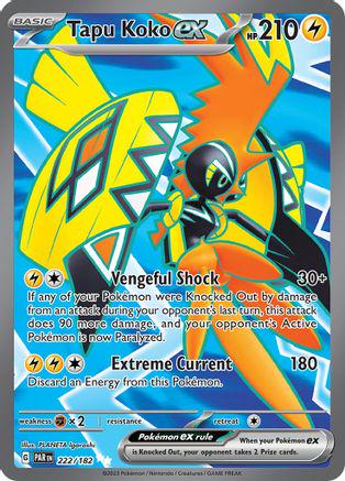 Tapu Koko ex #222 Pokemon Paradox Rift