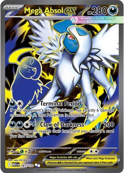 Mega Absol Ex #161 Pokemon Mega Evolution
