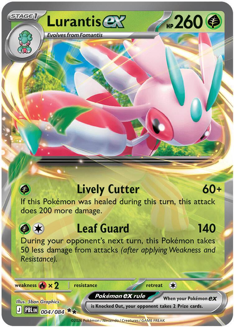 Lurantis ex #4 Pokemon Pitch Black