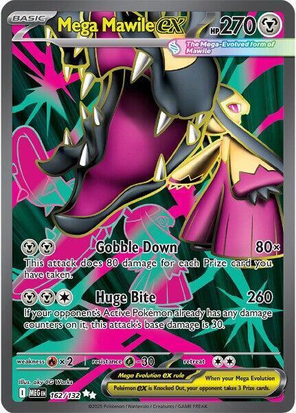 Mega Mawhile Ex #162 Pokemon Mega Evolution