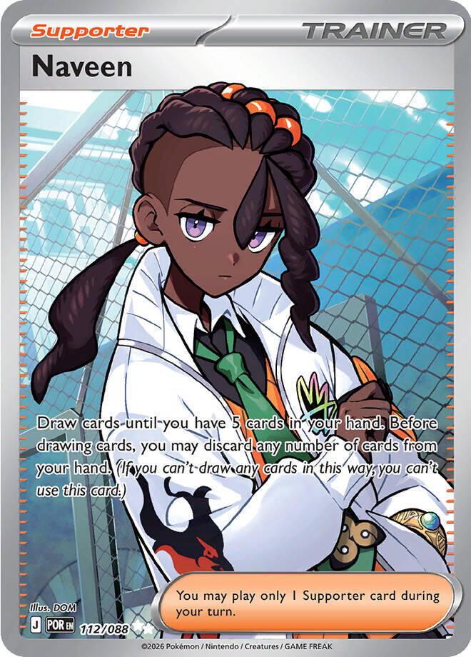 Naveen #112 Pokemon Perfect Order