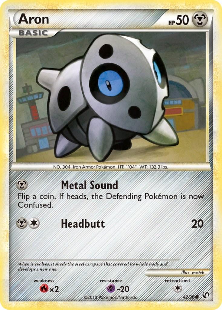 Aron #42 Pokemon Undaunted