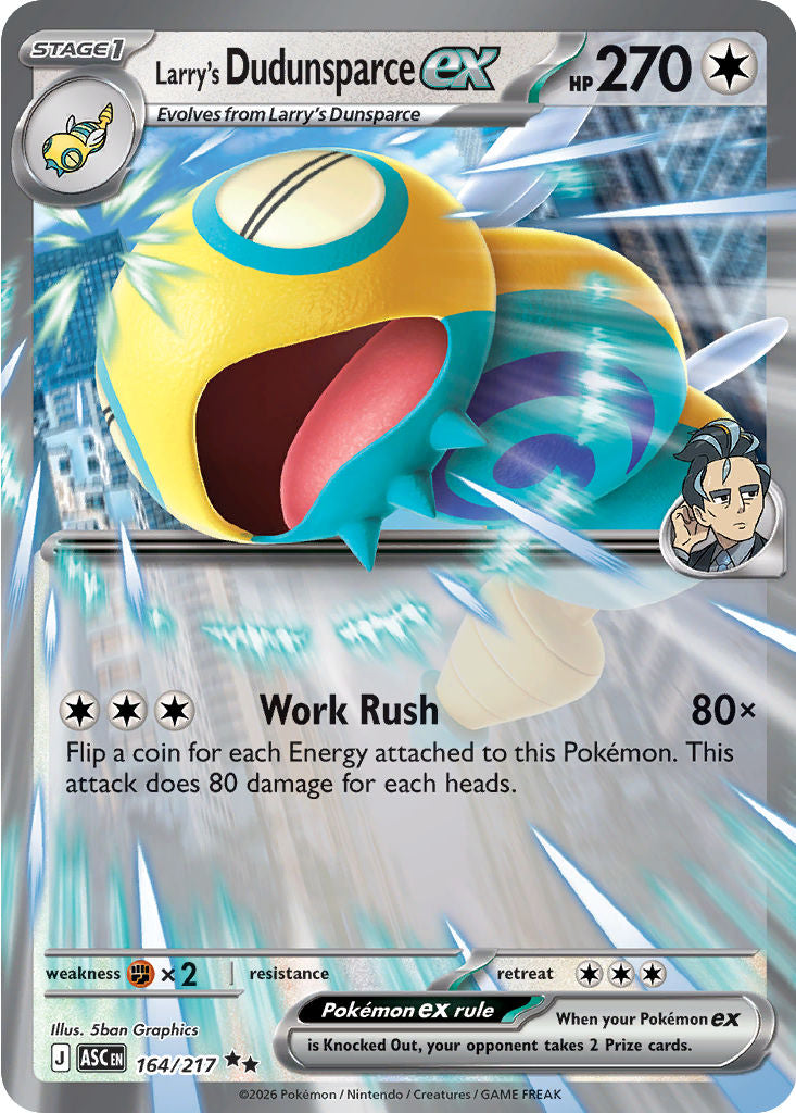 Larry's Dudunsparce 164/217