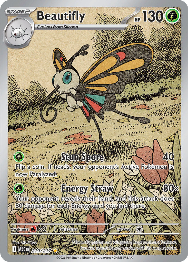 Beautifly #219 Pokemon Ascended Heroes
