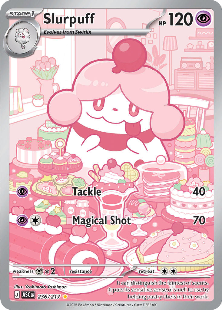 Slurpuff #236 Pokemon Ascended Heroes