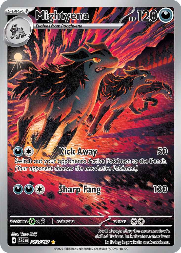 Mightyena #243 Pokemon Ascended Heroes