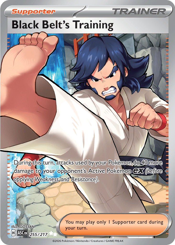 Black Belt's Training #255 Pokemon Ascended Heroes