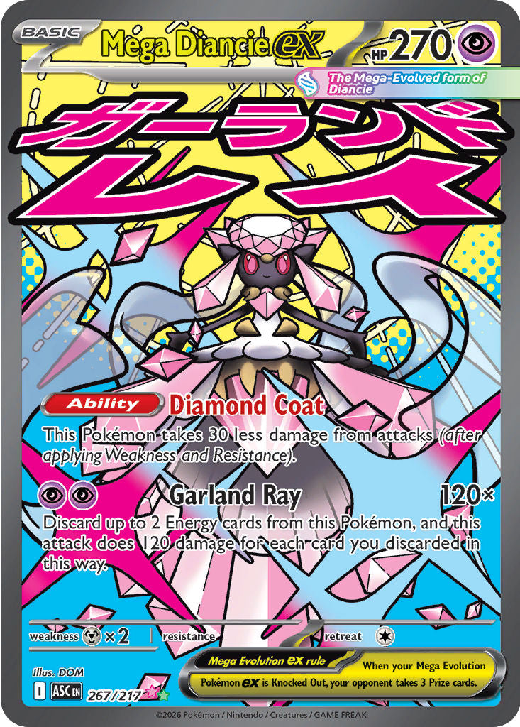 Mega Diancie 267/217 Ascended Heroes