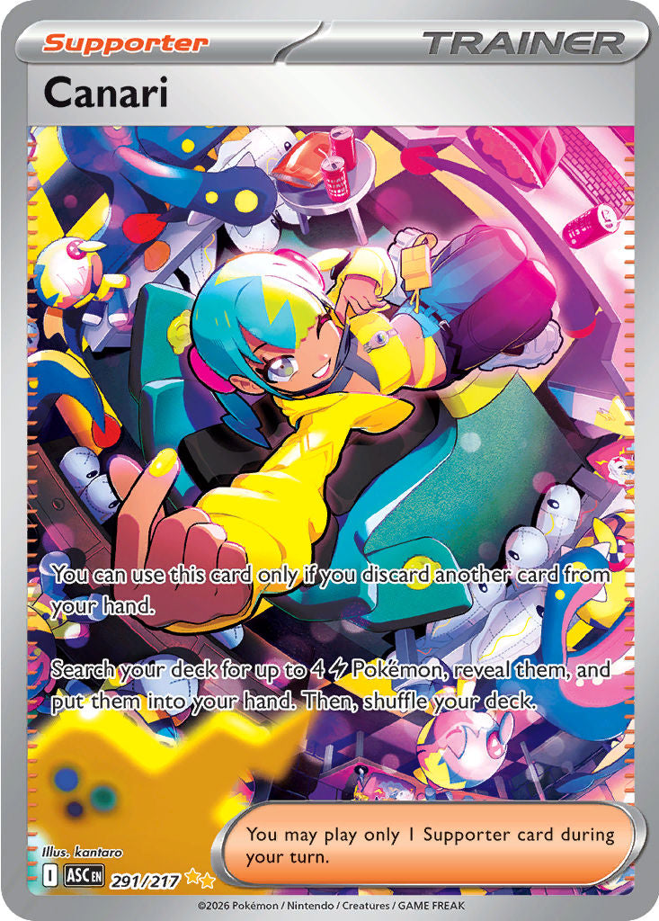 Canari #291 Pokemon Ascended Heroes