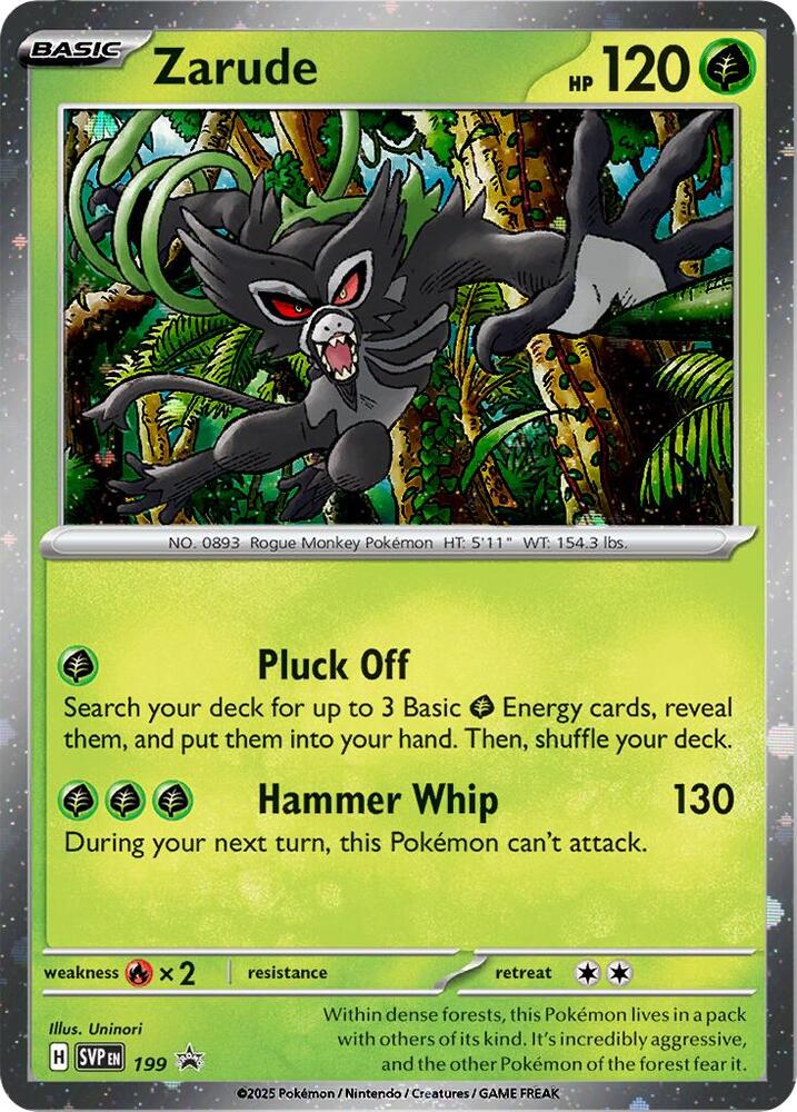 Zarude #199 Pokemon Promo