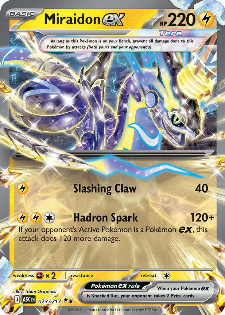 Miraidon 073/217 Ascended Heroes