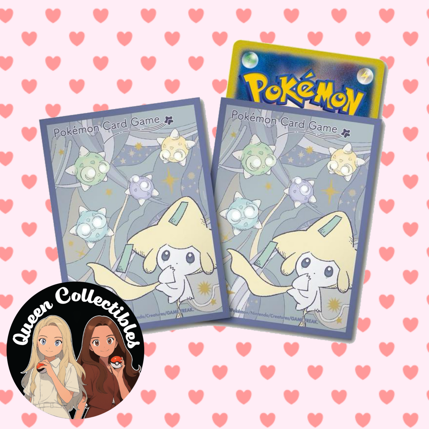 POKEMON CENTER Jirachi Sleeves (64 Individual Card Sleeves)